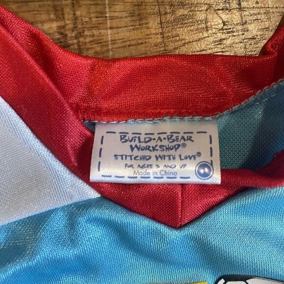 Build-a-Bear Soccer Uniform 4pc Teal 14" GUC Outfit Clothes Sports Athletic - Picture 7 of 7